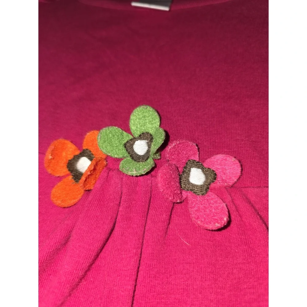 Gymboree outlet exclusive fall homecoming pink floral dress size 5